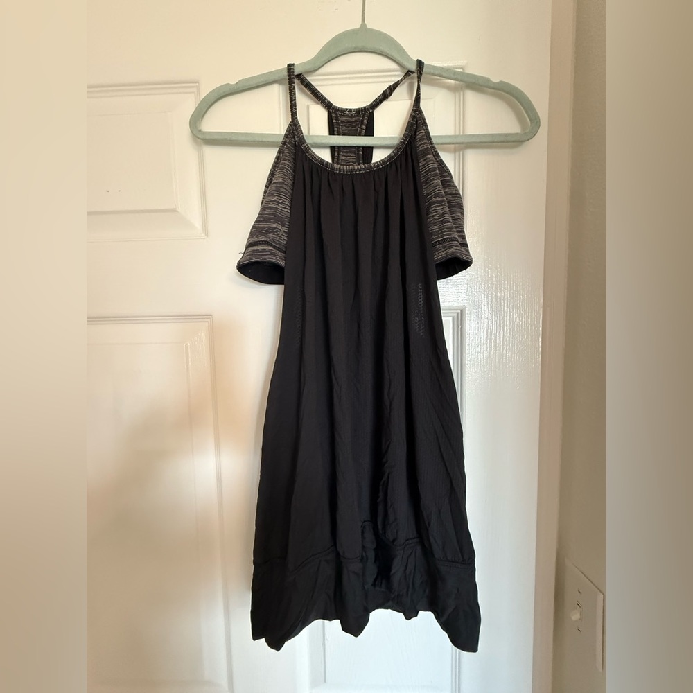 Lululemon Athletica Black Halter Sundress